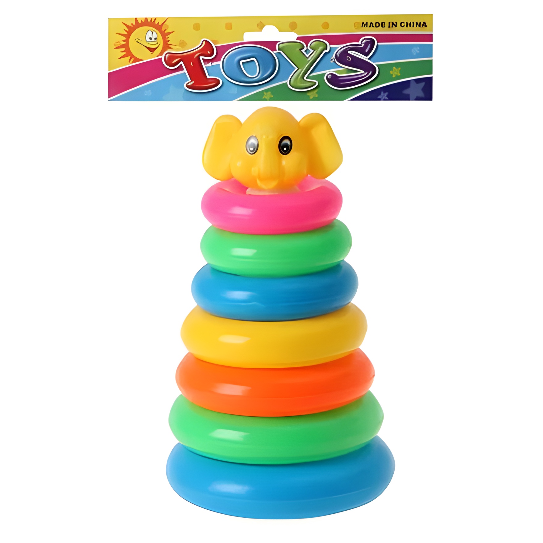 Baby Toy Edu Stacking Set 7 Rings