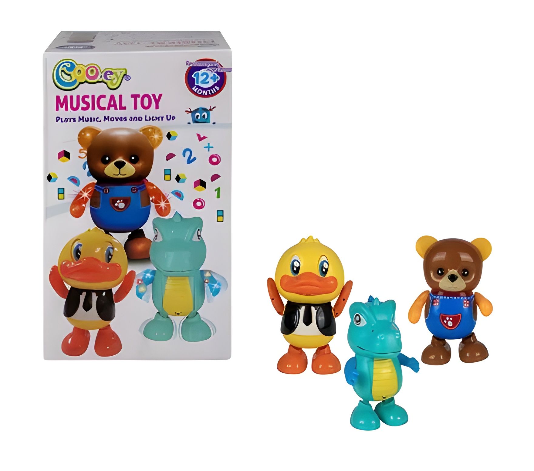 Baby Musical Dancing Animals 19Cm