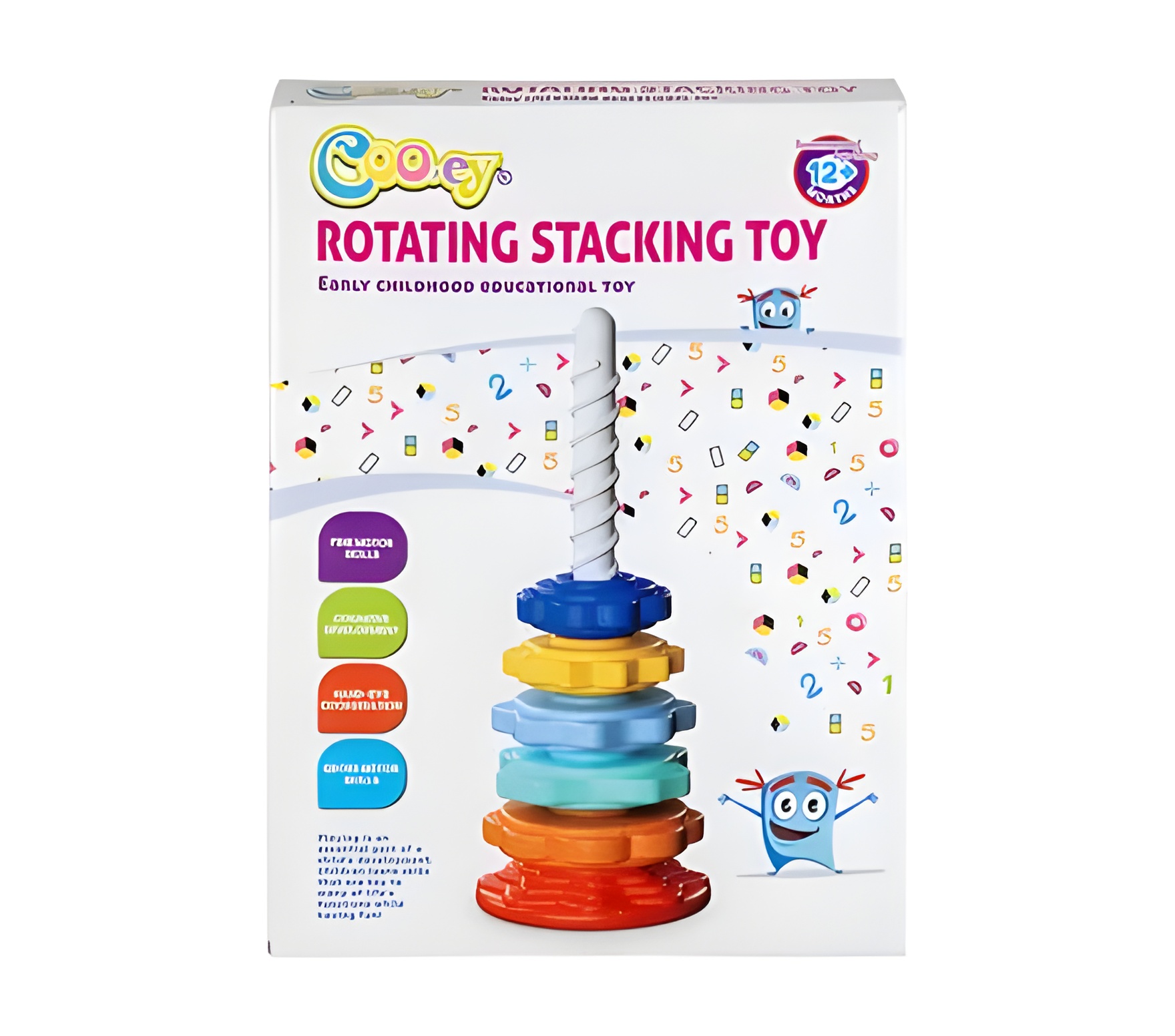 Baby Education Toy Rotating Tower 31Cm