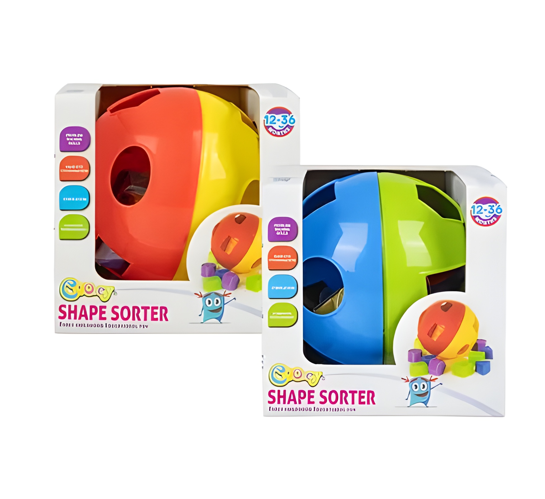 Baby Toy Edu Shape Sorter Round