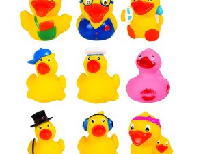 Baby Vinyl Themed Duck 7-9Cm, Assorted