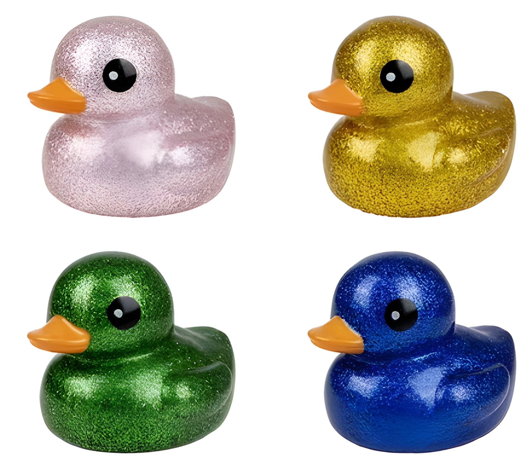 Baby Vinyl Themed Duck 15Cm Glitter Lrg