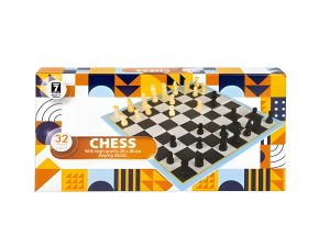 Game Chess Wood Pieces 28X28Cm