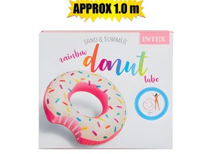 Intex Tube 107X99Cm Pink Donut