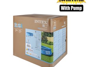 Intex Pool Easi-Set (With Pump) 244X61Cm