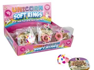 Animals Unicorn Soft Ring 3Cm