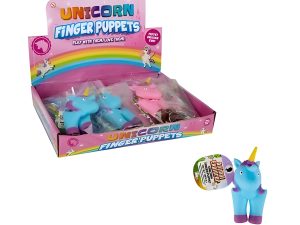 Animals Unicorn Finger Puppet 9Cm