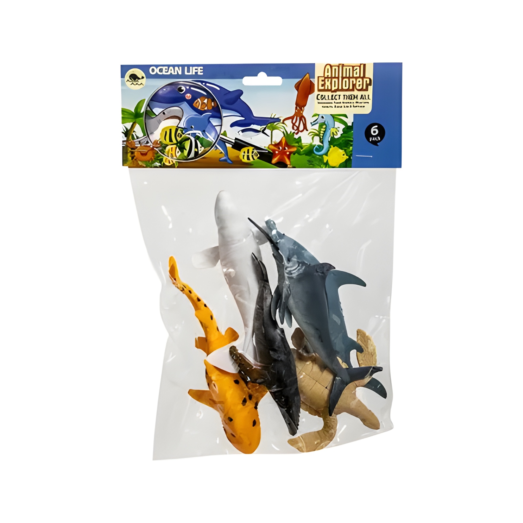 Animals Ocean Play Set 6Pc