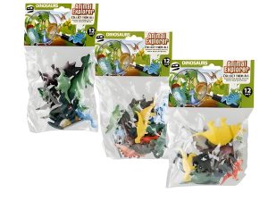 Animals Dinosaur Rubber 12Pc 6-8Cm