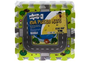Edu Eva Road Map Puzzle Mat 9Pc