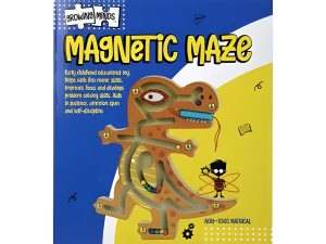 Edu Wood Magnetic Maze Dino Design