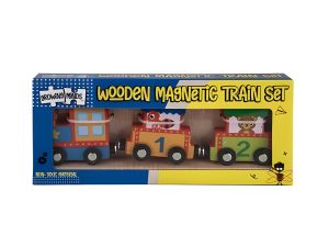 Edu Wood Magnetic Train Set
