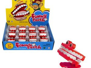 Novelty Wind Up Chatter Teeth