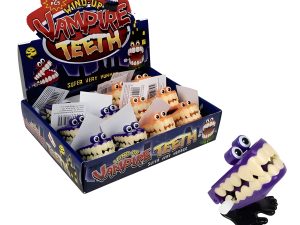Novelty Halloween Wind Up Chatter Teeth