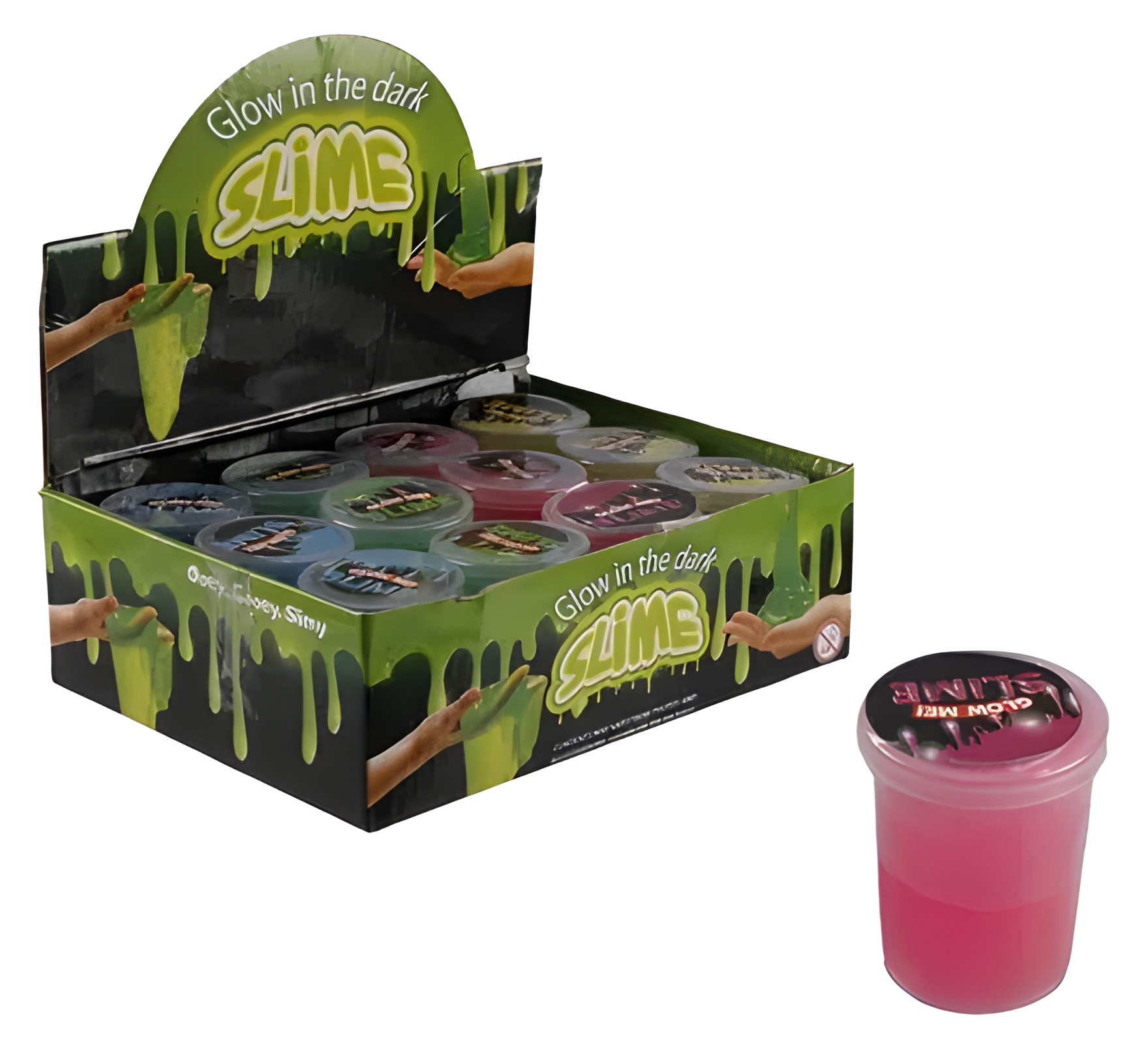 Novelty Slime Glow 4Cm