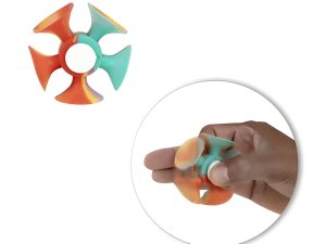 Novelty Spinner Sucker Asstd 6X6Cm