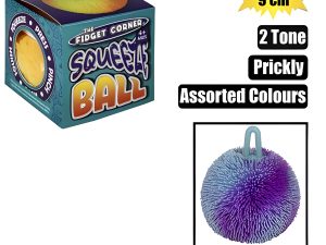 Novelty Ball Stress Prickly 9Cm 2 Tone