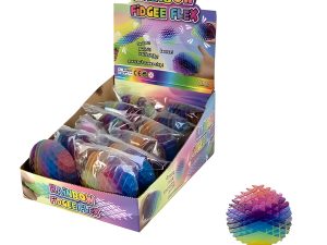 Novelty Sensory Fidget Flexi Rainbow 9Cm