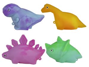 Novelty Squeezy Dino 10Cm Marble Diamond